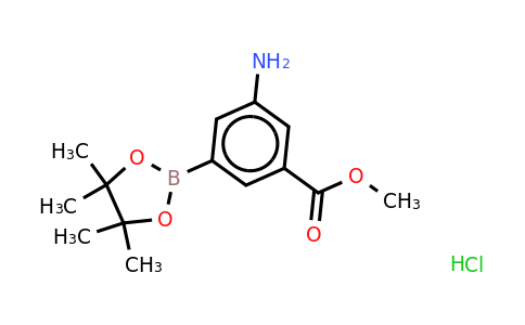 CAS 850567-50-9 | (3-Amino-5-methoxycarbonyl)benzeneboronic acid pinacol ester hydrochloride