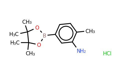 CAS 850567-52-1 | 3-Amino-4-methylphenylboronic acid, pinacol ester, hcl
