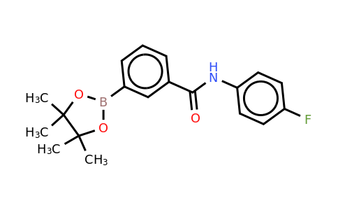 CAS 850567-58-7 | 3-[(4-Fluorophenyl)aminocarbonyl]benzeneboronic acid, pinacol ester