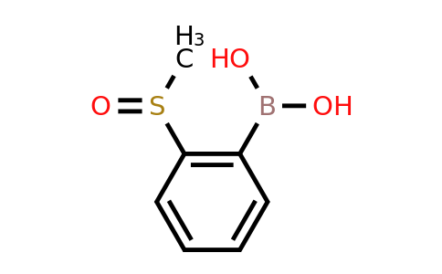 CAS 850567-97-4 | 2-(Methylsulfinyl)phenylboronic acid
