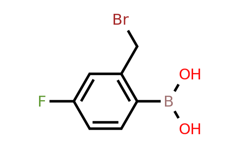 CAS 850568-01-3 | 2-Bromomethyl-4-fluorophenylboronic acid