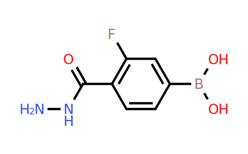 CAS 850568-06-8 | 3-Fluoro-4-hydrazinocarbonylphenylboronic acid