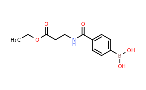 CAS 850568-19-3 | 4-[(3-Ethoxy-3-oxopropyl)carbamoyl]benzeneboronic acid