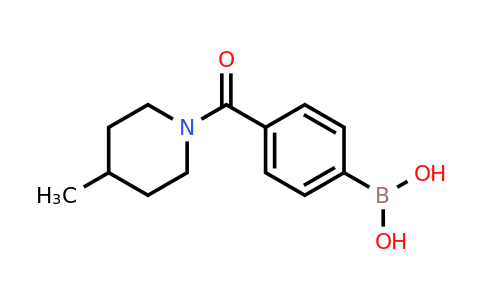 CAS 850568-21-7 | 4-(4-Methylpiperidine-1-carbonyl)phenylboronic acid