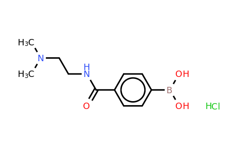 CAS 850568-22-8 | 4-(2-(Dimethylamino)ethylcarbamoyl)phenylboronic acid, hcl