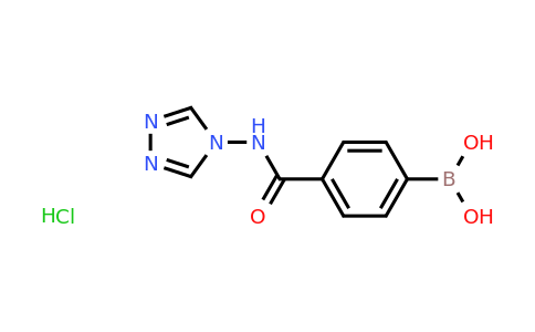 CAS 850568-29-5 | 4-(4H-1,2,4-Triazol-4-ylcarbamoyl)benzeneboronic acid hydrochloride
