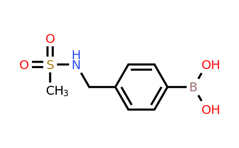 CAS 850568-38-6 | (4-Methanesulfonylaminomethylphenyl)boronic acid