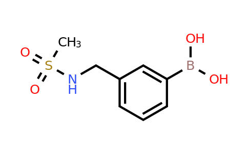 CAS 850568-39-7 | (3-Methanesulfonylaminomethylphenyl)boronic acid