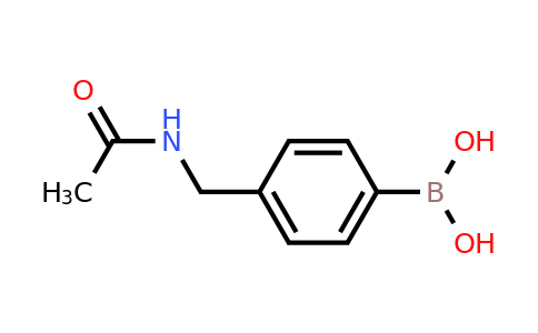 CAS 850568-41-1 | (4-Acetamidomethylphenyl)boronic acid