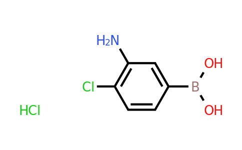 CAS 850568-45-5 | (3-Amino-4-chlorophenyl)boronic acid hydrochloride