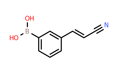 CAS 850568-53-5 | 3-(3-Boronophenyl)acrylonitrile