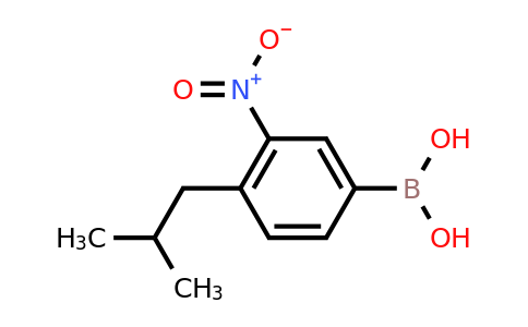 CAS 850568-57-9 | (3-Nitro-4-isobutylphenyl)boronic acid