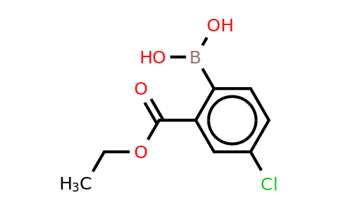 CAS 850568-61-5 | (4-Chloro-2-ethoxycarbonyl)benzeneboronic acid