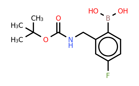 CAS 850568-64-8 | 2-(N-BOC-Aminomethyl)-4-fluorophenylboronic acid