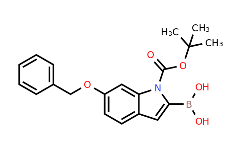 CAS 850568-66-0 | 6-Benzyloxy-1-BOC-indole-2-boronic acid