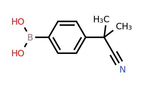 CAS 850568-67-1 | 2-(4-Boronophenyl)-2-methylpropanenitrile