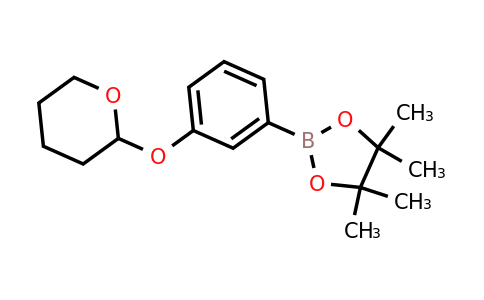 CAS 850568-69-3 | 3-(Tetrahydro-2H-pyran-2-yloxy)phenylboronic acid pinacol ester