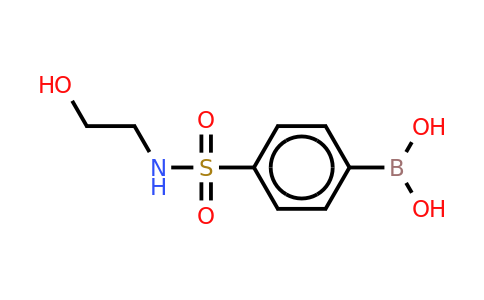 N-(2-hydroxyethyl) 4-boronobenzenesulfonamide
