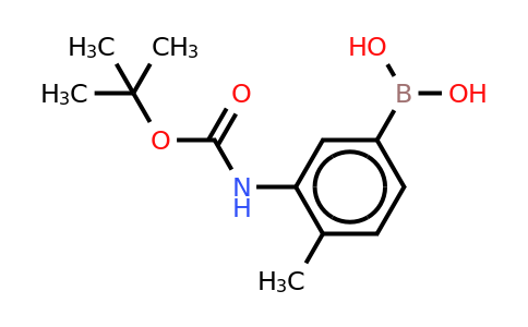 CAS 850568-81-9 | (3-BOC-Amino-4-methylphenyl)boronic acid