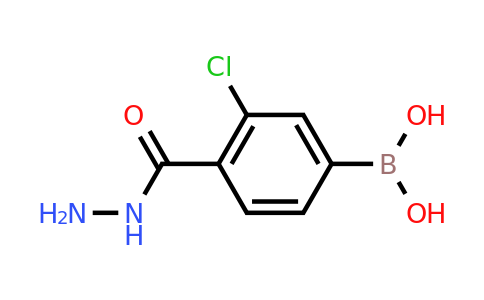 CAS 850589-37-6 | 3-Chloro-4-(hydrazinocarbonyl)benzeneboronic acid