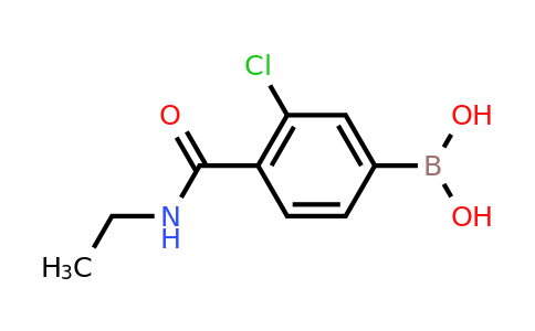 CAS 850589-40-1 | 3-Chloro-4-(N-ethylcarbamoyl)benzeneboronic acid