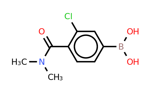 CAS 850589-47-8 | 3-Chloro-4-(N,n-dimethylcarbamoyl)phenylboronic acid