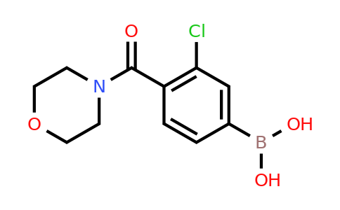 CAS 850589-49-0 | 3-Chloro-4-(morpholine-4-carbonyl)benzeneboronic acid