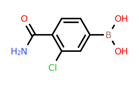 CAS 850589-52-5 | 4-Carbamoyl-3-chlorophenylboronic acid