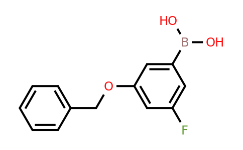 CAS 850589-56-9 | 3-Benzyloxy-5-fluorophenylboronic acid