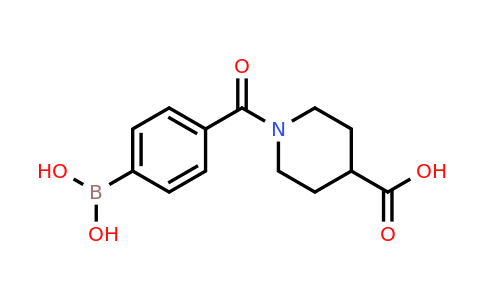 CAS 850593-02-1 | 1-(4-Boronobenzoyl)piperidine-4-carboxylic acid