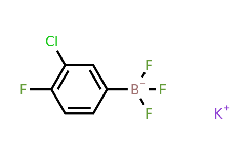 CAS 850623-59-5 | Potassium (3-chloro-4-fluorophenyl)trifluoroborate