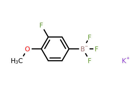 CAS 850623-62-0 | Potassium (3-fluoro-4-methoxyphenyl)trifluoroborate