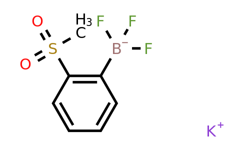CAS 850623-65-3 | Potassium (2-methylsulfonylphenyl)trifluoroborate
