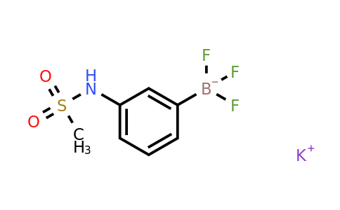 CAS 850623-67-5 | Potassium (3-methanesulfonylaminophenyl)trifluoroborate