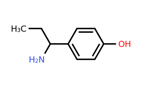 CAS 85068-38-8 | 4-(1-Aminopropyl)phenol