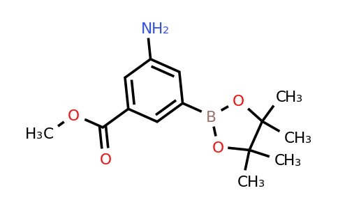 CAS 850689-27-9 | methyl 3-amino-5-(4,4,5,5-tetramethyl-1,3,2-dioxaborolan-2-yl)benzoate