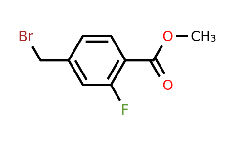 CAS 85070-57-1 | methyl 4-(bromomethyl)-2-fluorobenzoate