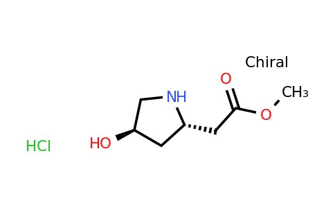 CAS 850741-21-8 | Methyl 2-((2S,4R)-4-hydroxypyrrolidin-2-yl)acetate hydrochloride
