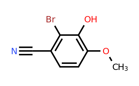 CAS 850856-57-4 | 2-Bromo-3-hydroxy-4-methoxy-benzonitrile