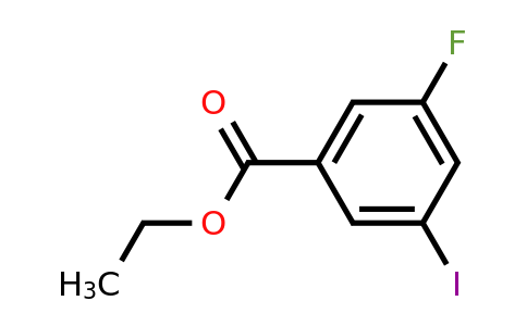 CAS 850864-48-1 | Ethyl 3-fluoro-5-iodobenzoate
