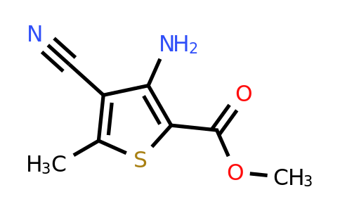 CAS 85092-72-4 | Methyl 3-amino-4-cyano-5-methylthiophene-2-carboxylate