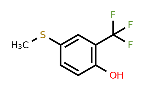 CAS 85092-98-4 | 4-(Methylthio)-2-(trifluoromethyl)phenol