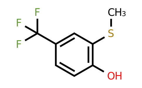 CAS 85092-99-5 | 2-(Methylthio)-4-(trifluoromethyl)phenol
