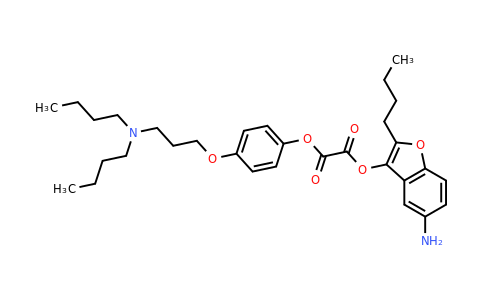 CAS 851014-95-4 | 5-Amino-2-butylbenzofuran-3-yl (4-(3-(dibutylamino)propoxy)phenyl) oxalate