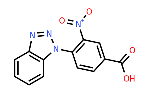 CAS 851116-04-6 | 4-(1H-1,2,3-benzotriazol-1-yl)-3-nitrobenzoic acid
