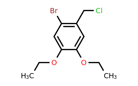CAS 851116-19-3 | 1-bromo-2-(chloromethyl)-4,5-diethoxybenzene