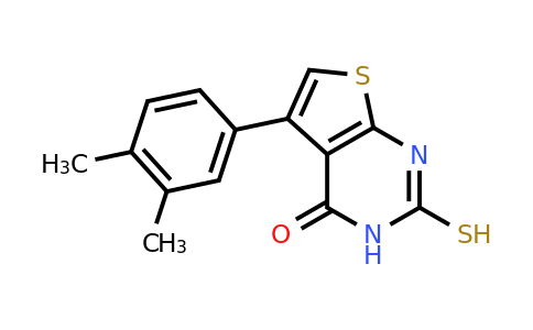 CAS 851116-23-9 | 5-(3,4-dimethylphenyl)-2-sulfanyl-3H,4H-thieno[2,3-d]pyrimidin-4-one