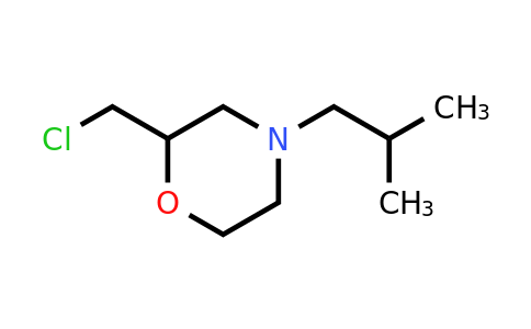 CAS 851116-63-7 | 2-(chloromethyl)-4-(2-methylpropyl)morpholine