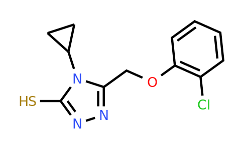CAS 851169-44-3 | 5-[(2-chlorophenoxy)methyl]-4-cyclopropyl-4H-1,2,4-triazole-3-thiol