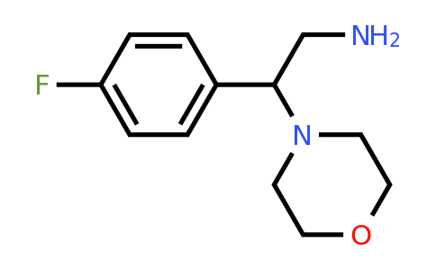CAS 851169-46-5 | 2-(4-fluorophenyl)-2-(morpholin-4-yl)ethan-1-amine